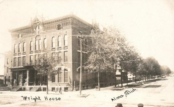 Alma - Old Post Card Photo (newer photo)